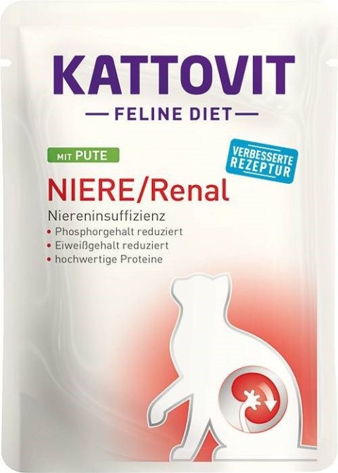 KATTOVIT NIERE/RENAL Indyk 85g dla kota KATTOVIT NIERE/RENAL Indyk 85g dla kota