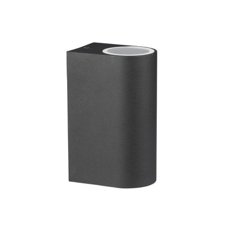 Kinkiet Ścienny V-TAC GU10 Aluminium Okrągły Czarny Góra Dół IP44 VT-7652 Kinkiet Ścienny V-TAC GU10 Aluminium Okrągły Czarny Góra Dół IP44 VT-7652
