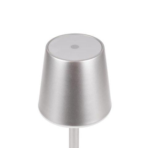 Lampka Biurkowa Nocna V-TAC 3W LED Ładowanie Ściemnianie Szara VT-7703 4000K 70lm Lampka Biurkowa Nocna V-TAC 3W LED Ładowanie Ściemnianie Szara VT-7703 4000K 70lm