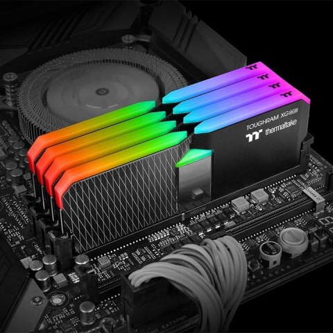 THERMALTAKE TOUGHRAM XG RGB DDR4 2X32GB 3600MHZ CL18 XMP2 BLACK R016R432GX2-3600C18A THERMALTAKE TOUGHRAM XG RGB DDR4 2X32GB 3600MHZ CL18 XMP2 BLACK R016R432GX2-3600C18A