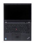 LENOVO ThinkPad T490S i7-8565U 16GB 256GB SSD 14" FHD Win11pro + zasilacz UŻYWANY