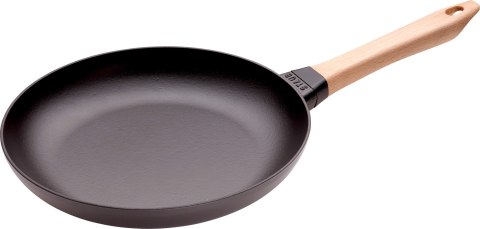 Patelnia żeliwna z drewnianym uchwytem Staub - 28 cm Patelnia żeliwna z drewnianym uchwytem Staub - 28 cm