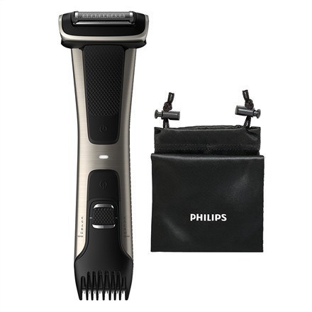 Philips | BG7025/15 | Golarka do ciała odporna na prysznic | Golarka do ciała | Liczba stopni długości 5 | Czarny/Nierdzewny Philips | BG7025/15 | Golarka do ciała odporna na prysznic | Golarka do ciała | Liczba stopni długości 5 | Czarny/Nierdzewny