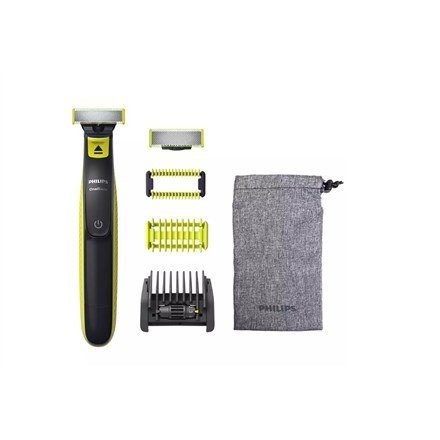 Philips | Golarka/trymer OneBlade do twarzy i ciała | QP2821/20 | Czas pracy (maks.) 45 min | Na mokro i na sucho | NiMH | Czarn Philips | Golarka/trymer OneBlade do twarzy i ciała | QP2821/20 | Czas pracy (maks.) 45 min | Na mokro i na sucho | NiMH | Czarn