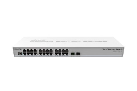 ROUTER / PRZEŁĄCZNIK SIECIOWY 24PORT 1000M CRS326-24G-2S+RM MIKROTIK ROUTER / PRZEŁĄCZNIK SIECIOWY 24PORT 1000M CRS326-24G-2S+RM MIKROTIK