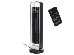 Termowentylator kolumnowy ceramiczny LCD z pilotem + Timer