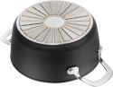 Tytanowy garnek indukcyjny z pokrywką Ballarini Alba - 2.7 ltr