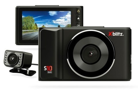 Wideorejestrator z dwoma kamerami Xblitz S10 Duo Wideorejestrator z dwoma kamerami Xblitz S10 Duo