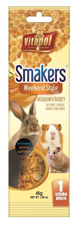 VITAPOL Smakers dla gryzoni miodowy (Weekend style)