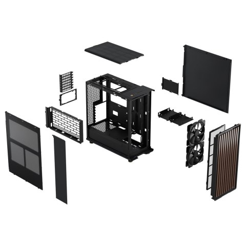 Obudowa Fractal Design North Charcoal Black Obudowa Fractal Design North Charcoal Black