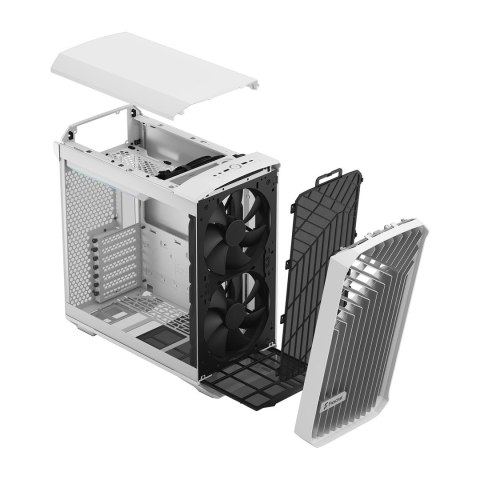 Obudowa Fractal Torrent Compact White TG Clear tint Obudowa Fractal Torrent Compact White TG Clear tint
