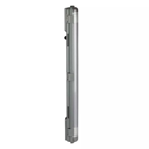Oprawa Hermetyczna LED V-TAC PC/PC 2x120cm (2 x 18W) (Tuby LED w zestawie) VT-12023 4000K 3400lm Oprawa Hermetyczna LED V-TAC PC/PC 2x120cm (2 x 18W) (Tuby LED w zestawie) VT-12023 4000K 3400lm
