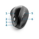 PRO FIT ERGO MOUSE/VERTICAL CORDLESS BLACK