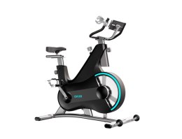 Rower spinningowy, magnetyczny OVICX Q210B czarny, bluetooth, aplikacja (WYPRZEDAŻ)
