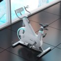 Rower spinningowy, magnetyczny OVICX Q210B czarny, bluetooth, aplikacja (WYPRZEDAŻ)