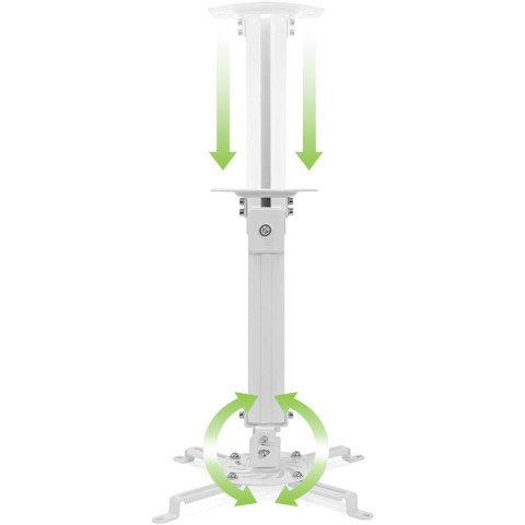 Uchwyt do Projektora Sufitowy 38-58cm 13.5kg Regulowany Uchwyt do Projektora Sufitowy 38-58cm 13.5kg Regulowany
