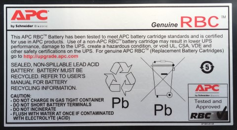 Bateria zamienna APC RBC118 Bateria zamienna APC RBC118
