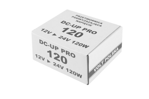 VOLT Przetwornica napięcia DC-UP-PRO 120 12/24V BEZZAKŁÓCENIOWA VOLT Przetwornica napięcia DC-UP-PRO 120 12/24V BEZZAKŁÓCENIOWA