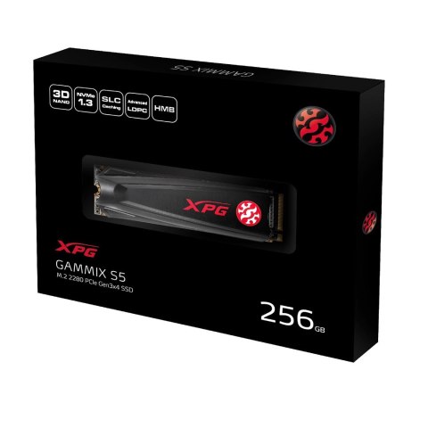 Dysk SSD ADATA XPG GAMMIX S5 256GB M.2 2280 PCIe Gen3x4 Dysk SSD ADATA XPG GAMMIX S5 256GB M.2 2280 PCIe Gen3x4