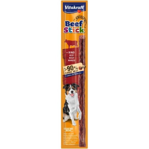 VITAKRAFT Beef Sticks - kabanos z dziczyzny dla psa 12g VITAKRAFT Beef Sticks - kabanos z dziczyzny dla psa 12g