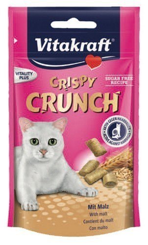 VITAKRAFT CRISPY CRUNCH słód przysmak dla kota 60g VITAKRAFT CRISPY CRUNCH słód przysmak dla kota 60g