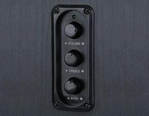 Zestaw kolumn głośnikowych REAL-EL S-250 (aktywne, 20W, black, 2szt) Zestaw kolumn głośnikowych REAL-EL S-250 (aktywne, 20W, black, 2szt)