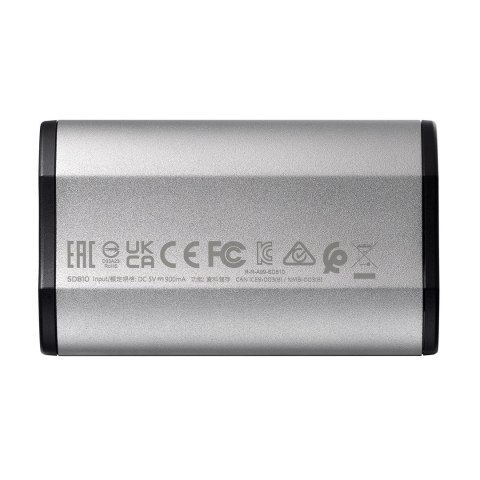 SSD USB-C 2TB EXT. SILVER GRAY/SD810-2000G-CSG ADATA SSD USB-C 2TB EXT. SILVER GRAY/SD810-2000G-CSG ADATA