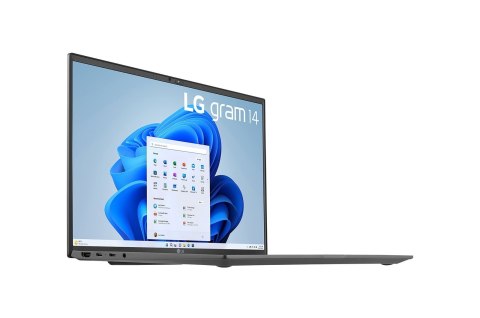 LG Gram i5-1340P 14" WUXGA 8GB SSD512 BT BLKB FPR W11Pro Chorcoal Gray (REPACK) 2Y LG Gram i5-1340P 14" WUXGA 8GB SSD512 BT BLKB FPR W11Pro Chorcoal Gray (REPACK) 2Y