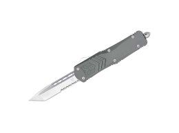 Nóż CobraTec Large FS-X Grey Tanto Serrated
