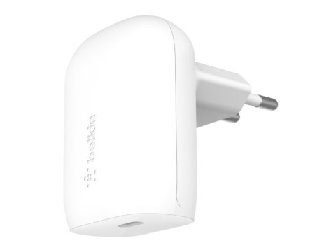 BELKIN 30W USB-C PD PPS WALL/CHARGER WHITE BELKIN 30W USB-C PD PPS WALL/CHARGER WHITE