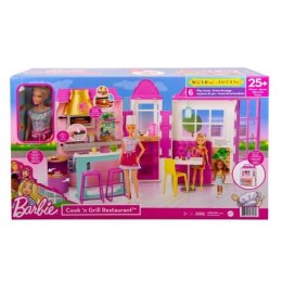 Barbie Restauracja Zestaw + Lalka HBB91 p2 MATTEL