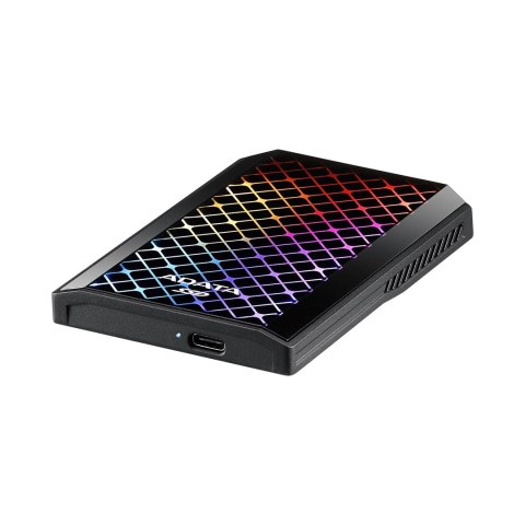 Dysk zewnętrzny ADATA SSD SE900G 2TB Czarny RGB USB3.2-A/C (ASE900G-2TU32G2-CBK) Dysk zewnętrzny ADATA SSD SE900G 2TB Czarny RGB USB3.2-A/C (ASE900G-2TU32G2-CBK)