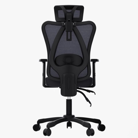 GEMBIRD BIUROWY FOTEL ERGONOMICZNY ONYX CZARNY GEMBIRD BIUROWY FOTEL ERGONOMICZNY ONYX CZARNY