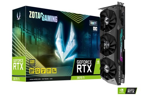 Karta graficzna ZOTAC GAMING GeForce RTX 3070 Ti Trinity OC 8GB GDDR6X (WYPRZEDAŻ) Karta graficzna ZOTAC GAMING GeForce RTX 3070 Ti Trinity OC 8GB GDDR6X (WYPRZEDAŻ)