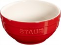 Miska okrągła Staub - 12 cm, Czerwony