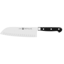 Nóż Santoku z rowkami Zwilling Professional S - 18 cm