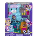 Polly Pocket Kompaktowa torebka Miś Teddy HGC39 GKJ63 MATTEL