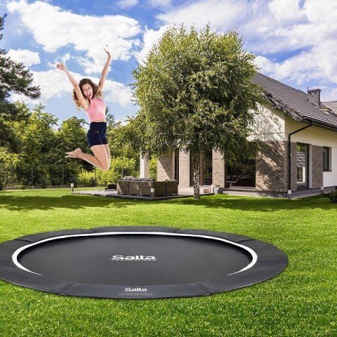 Trampolina Salta Royal Baseground Sport427cm czarna Trampolina Salta Royal Baseground Sport427cm czarna