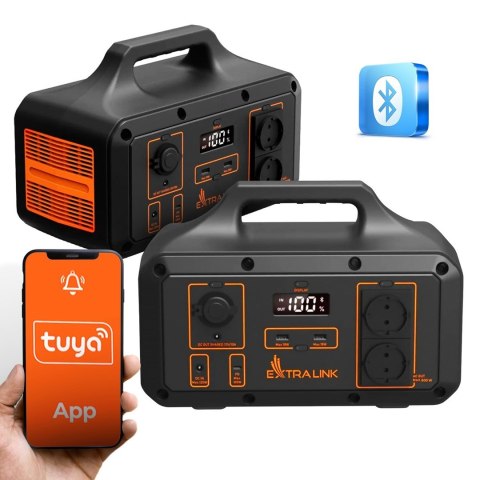 Extralink Power Ranger EPS-S500S Power Station | Stacja zasilania | 510.6Wh, Li-Ion Extralink Power Ranger EPS-S500S Power Station | Stacja zasilania | 510.6Wh, Li-Ion