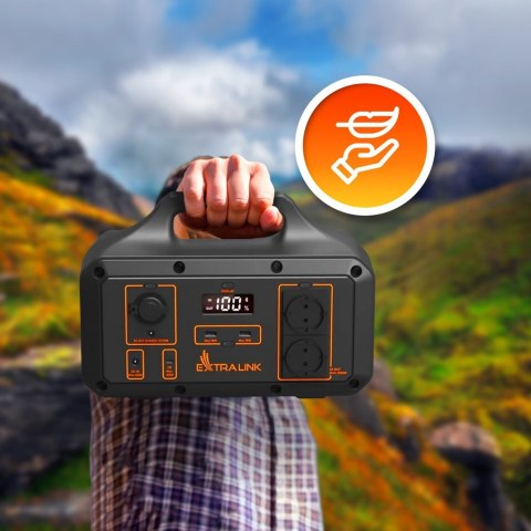 Extralink Power Ranger EPS-S500S Power Station | Stacja zasilania | 510.6Wh, Li-Ion Extralink Power Ranger EPS-S500S Power Station | Stacja zasilania | 510.6Wh, Li-Ion