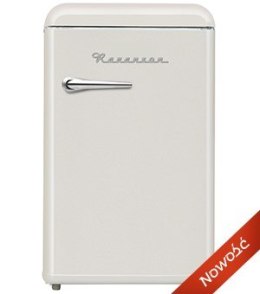 Lodówka Retro Ravanson LKK-120RC (545mm x 895mm x 585 mm; 106 l; Klasa A++; kremowy) (WYPRZEDAŻ)