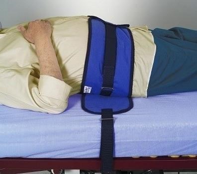 Pas zanezpieczający przez spadnięciem z łóżka Pas zanezpieczający przez spadnięciem z łóżka