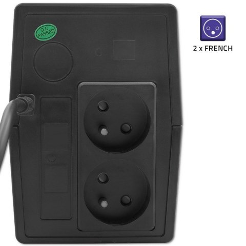 Zasilacz awaryjny UPS Qoltec Monolith 850VA 480W Zasilacz awaryjny UPS Qoltec Monolith 850VA 480W