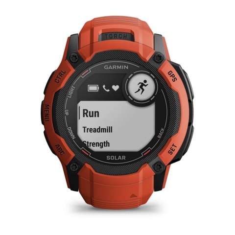 Zegarek sportowy Garmin Instinct 2X SOLAR Czerwony Zegarek sportowy Garmin Instinct 2X SOLAR Czerwony