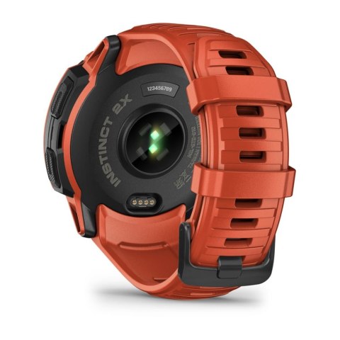 Zegarek sportowy Garmin Instinct 2X SOLAR Czerwony Zegarek sportowy Garmin Instinct 2X SOLAR Czerwony