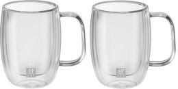 Zestaw dwóch szklanek do espresso z uchwytem Zwilling Sorrento - 134 ml