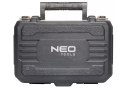 Laser NEO Tools 3D zielony z walizką, tarczą celowniczą, magnetycznym uchwytem i ładowarką w zestawie