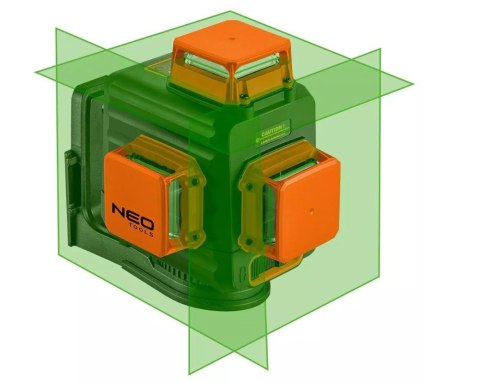Laser NEO Tools 3D zielony z walizką, tarczą celowniczą, magnetycznym uchwytem i ładowarką w zestawie Laser NEO Tools 3D zielony z walizką, tarczą celowniczą, magnetycznym uchwytem i ładowarką w zestawie