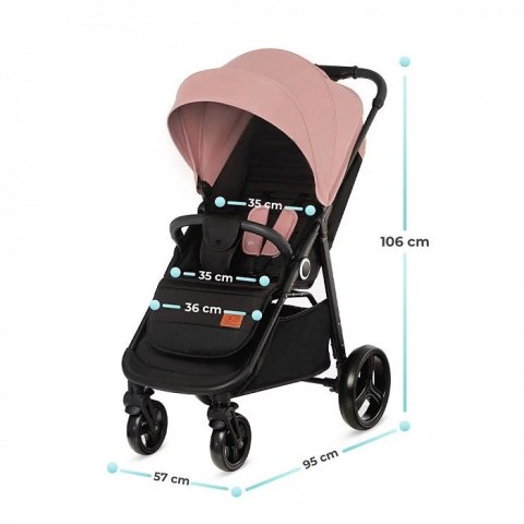 Wózek spacerowy GRANDE PLUS PINK Wózek spacerowy GRANDE PLUS PINK