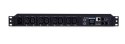 CyberPower PDU81005 rozdzielacz zasilania PDU 8 x gniazdo sieciowe 1U Czarny